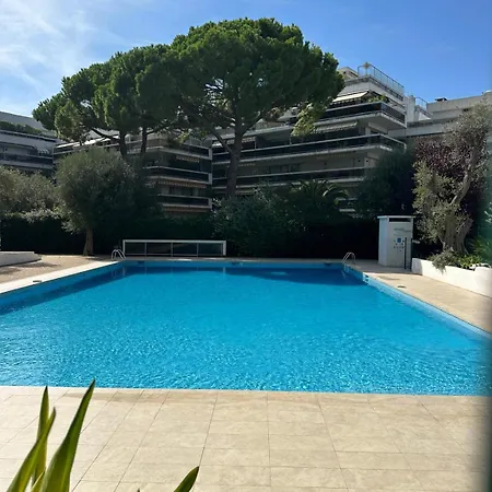 Panoramic Sea View With Pool 4ppl - Juan Les Pins Appartamento